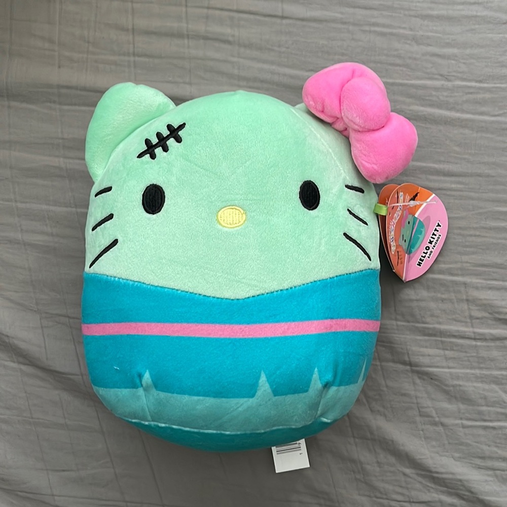 2022 Halloween 8” Franken Kitty Squishmallow - Walgreens Exclusive